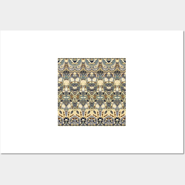 Ethnic patterns in oriental style. Wall Art by IrinaGuArt